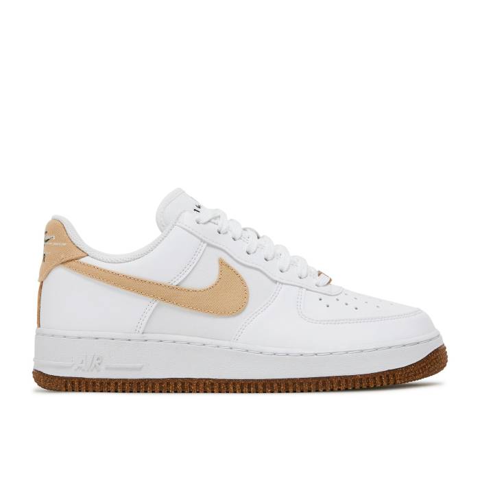 ナイキ Nike 【 Air Force 1 \u002707 Lv8 \u0027Rhubarb\u0027 Men White/Netural/White/Black 】 メンズ 白いこと 白いこと 黒いこと 黒いこと