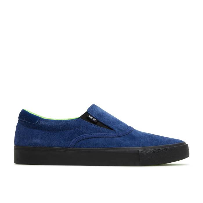 ナイキ Nike 【 Leo Baker X Zoom Verona Slip Sb \u0027Blue Void\u0027 Men Blue Void/Blue Void/Electric Green/Black 】 望遠レンズ エスビー メンズ 青み 青色 green 緑・緑であること 黒いこと 黒いこと