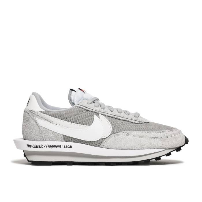 ナイキ Nike 【 Fragment Design X Sacai X Ldv Waffle 'Light Smoke Grey' Men Light Smoke Grey/White/Black 】 ワッフル メンズ 灰色 グレー 白色 ホワイト 黒色 ブラック|スニケス