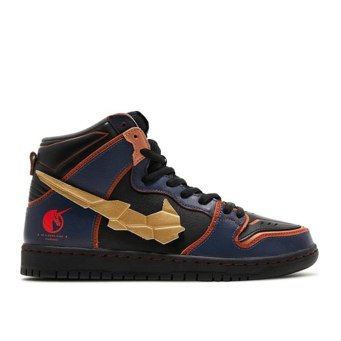 ナイキ Nike 【 Gundam X Dunk High Sb 'Project Unicorn - Banshee Norn' Men Thunder Blue/Metallic Gold 】 ダンク ハイ エスビー バンシー メンズ サンダー 青色 ブルー ゴールド 78,155円