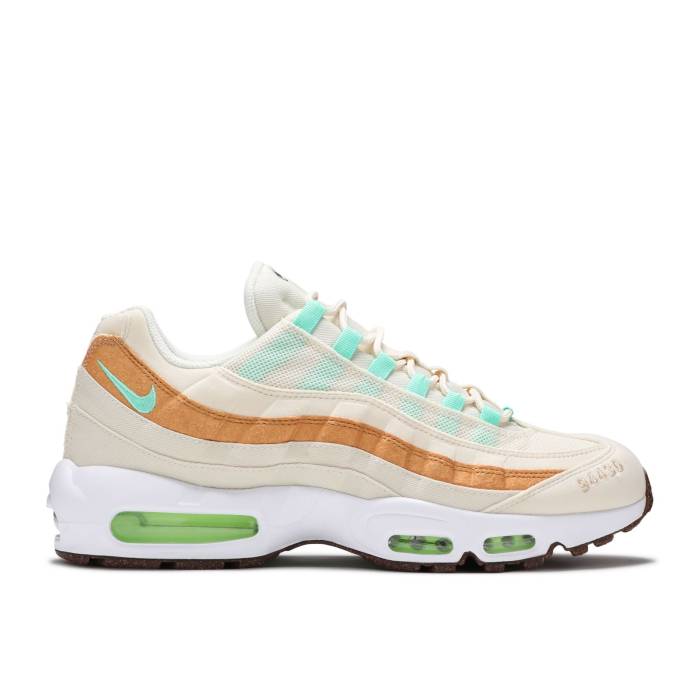 ナイキ Nike 【 Air Max 95 Nrg 'Pineapple' Men Coconut Milk/Metallic Gold/White/Green Glow 】 マックス メンズ ゴールド 白色 ホワイト green 緑・グリーン
