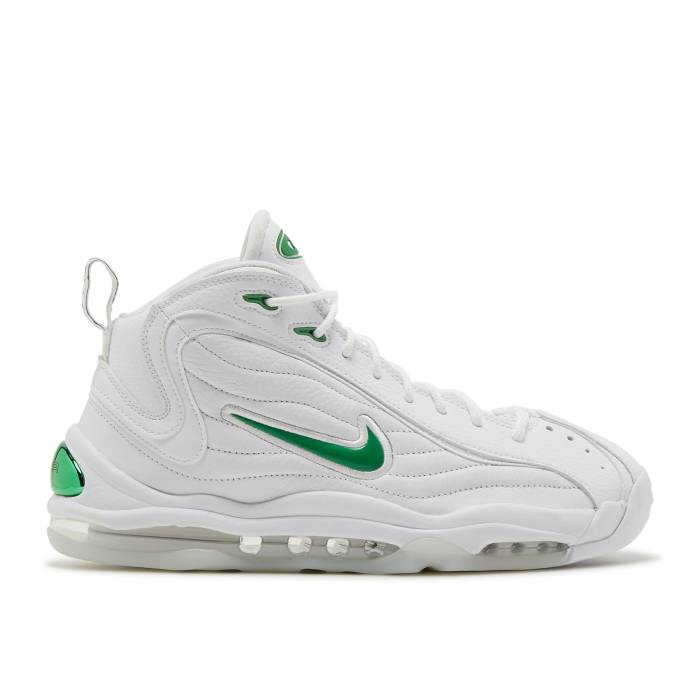 ナイキ Nike 【 Air Total Max Uptempo \u0027Classic Green\u0027 Men White/Classic Green/White 】 マックス 膨れ上がるペース メンズ 白いこと 白いこと 古典派音楽 green 緑・緑であること 靴-メンズ靴