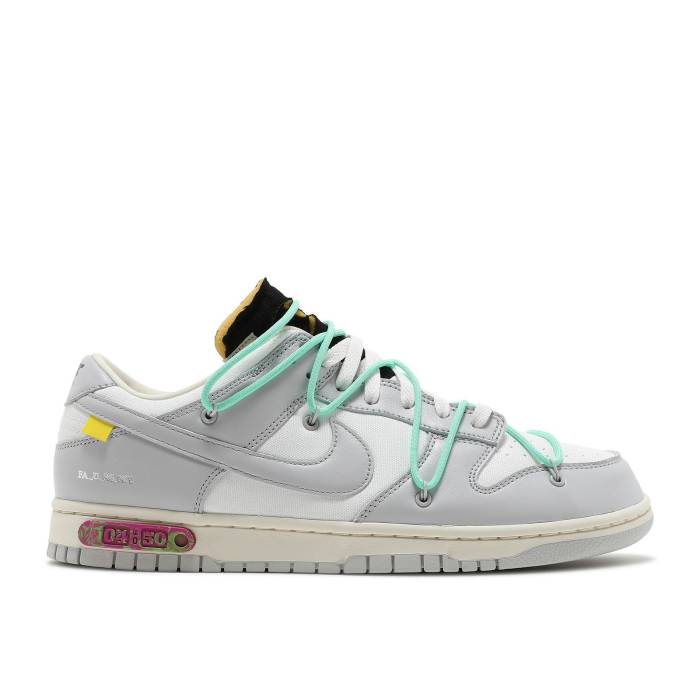 ナイキ Nike 【 Off-White X Dunk Low Lot 04 Of 50 Men Sail/Neutral Grey/Green Glow 】 オフホワイト ダンク メンズ 灰色 グレー green 緑・グリーン