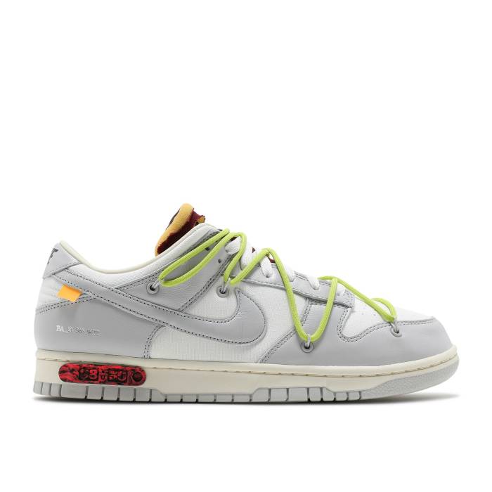 ナイキ Nike 【 Off-White X Dunk Low Lot 08 Of 50 Men Sail/Neutral Grey 】 オフホワイト ダンク メンズ 灰色 グレー