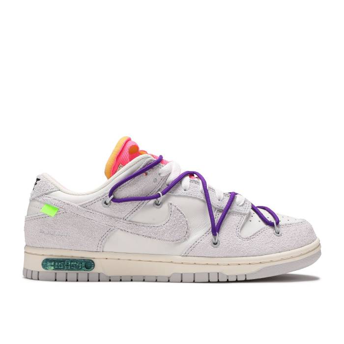 ナイキ Nike 【 Off-White X Dunk Low \u0027Lot 15 Of 50\u0027 Men Sail/Neutral Grey 】 象牙色 ダンク メンズ 薄墨色 薄墨色
