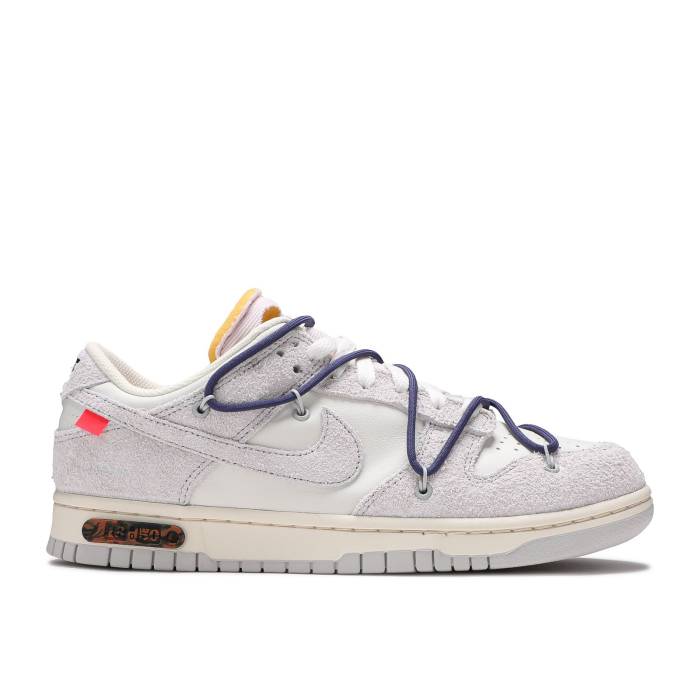 ナイキ Nike 【 Off-White X Dunk Low Lot 18 Of 50 Men Sail/Neutral Grey 】 オフホワイト ダンク メンズ 灰色 グレー