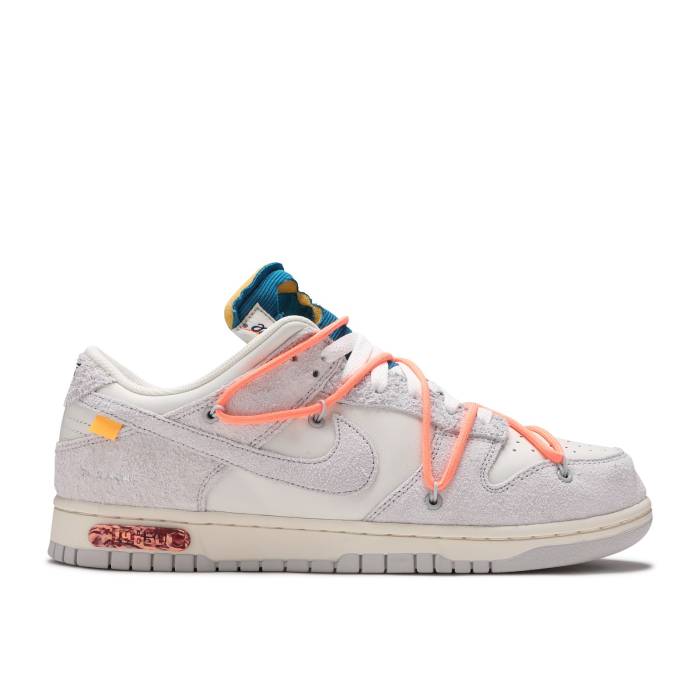 ナイキ Nike 【 Off-White X Dunk Low Lot 19 Of 50 Men Sail/Neutral Grey/Orange Pulse 】 オフホワイト ダンク メンズ 灰色 グレー orange 橙・オレンジ