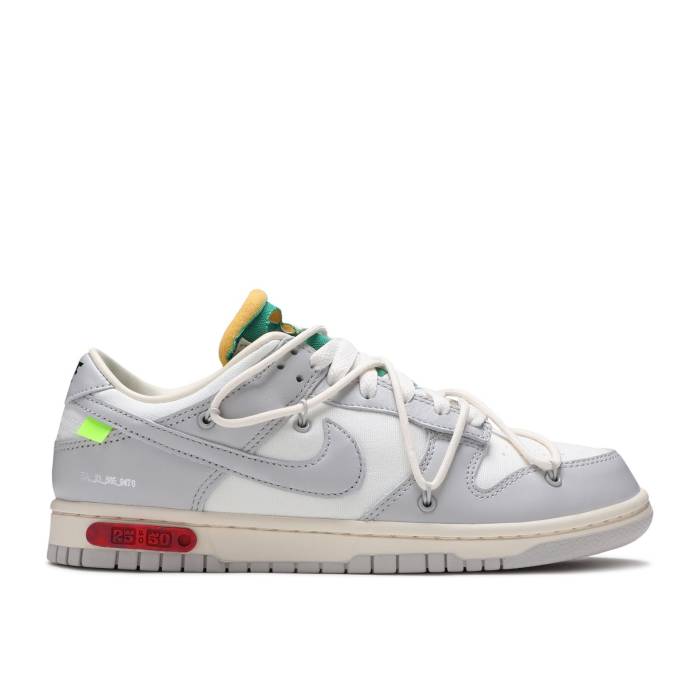 ナイキ Nike 【 Off-White X Dunk Low Lot 25 Of 50 Men Sail/Neutral Grey/Pale Ivory 】 オフホワイト ダンク メンズ 灰色 グレー アイボリー