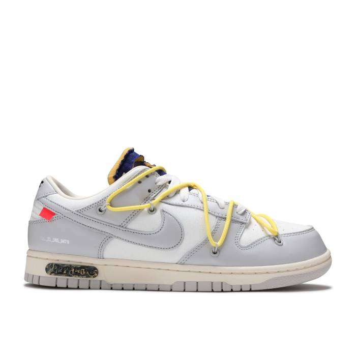 ナイキ Nike 【 Off-White X Dunk Low 'Lot 27 Of 50' Men Sail/Neutral Grey 】 オフホワイト ダンク メンズ 灰色 グレー|スニケス