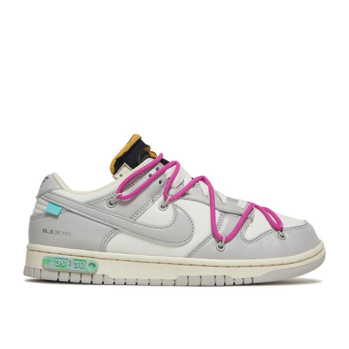 ナイキ Nike 【 Off-White X Dunk Low 'Lot 30 Of 50' Men Sail/Neutral Grey 】 オフホワイト ダンク メンズ 灰色 グレー