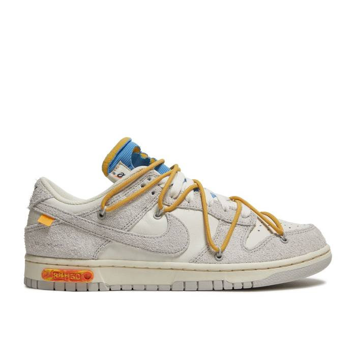 ナイキ Nike 【 Off-White X Dunk Low Lot 34 Of 50 Men Sail/Neutral Grey/Light Ginger 】 オフホワイト ダンク メンズ 灰色 グレー