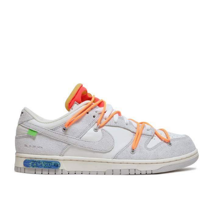 ナイキ Nike 【 Off-White X Dunk Low Lot 31 Of 50 Men Sail/Neutral Grey/Total Orange 】 オフホワイト ダンク メンズ 灰色 グレー orange 橙・オレンジ