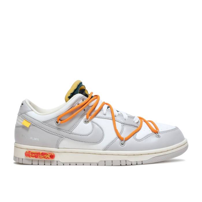 ナイキ Nike 【 Off-White X Dunk Low Lot 44 Of 50 Men Sail/Neutral Grey/Alpha Orange 】 オフホワイト ダンク メンズ 灰色 グレー アルファ orange 橙・オレンジ