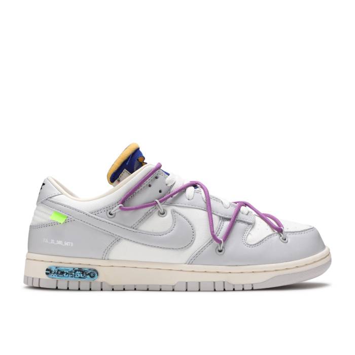 ナイキ Nike 【 Off-White X Dunk Low \u0027Lot 48 Of 50\u0027 Men Sail/Neutral Grey 】 象牙色 ダンク メンズ 薄墨色 薄墨色