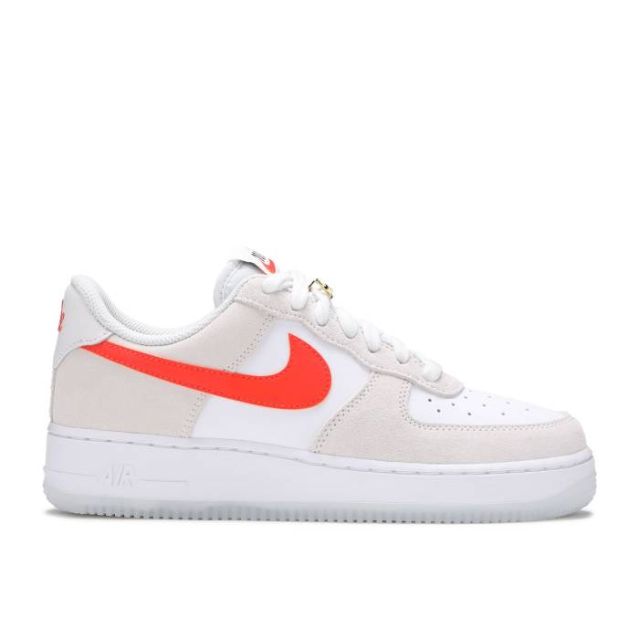 ナイキ Nike 【 Wmns Air Force 1 \u002707 Se \u0027First Use\u0027 Women White/Orange/Summit White/Sail 】 レディース 白いこと 白いこと orange 橙・オレンジ色
