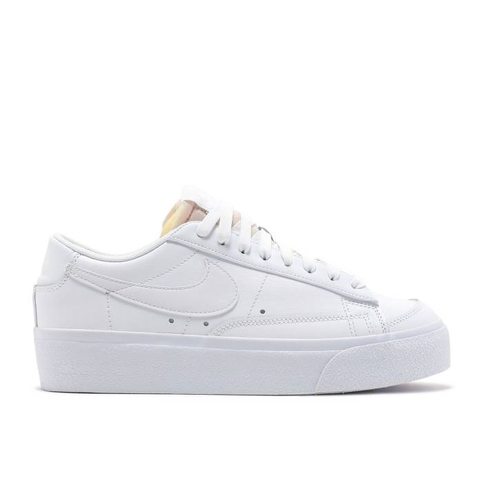 ナイキ Nike 【 Wmns Blazer Low Platform Triple White Women White/White/Black/White 】 ブレイザー レディース 白色 ホワイト 黒色 ブラック
