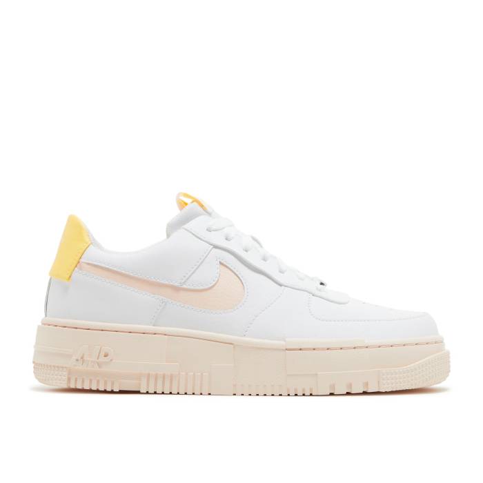 ナイキ Nike 【 Wmns Air Force 1 Pixel \u0027Arctic Orange\u0027 Women White/Sail/Orange Pearl/Arctic Orange 】 レディース 白いこと 白いこと orange 橙・オレンジ色 パール