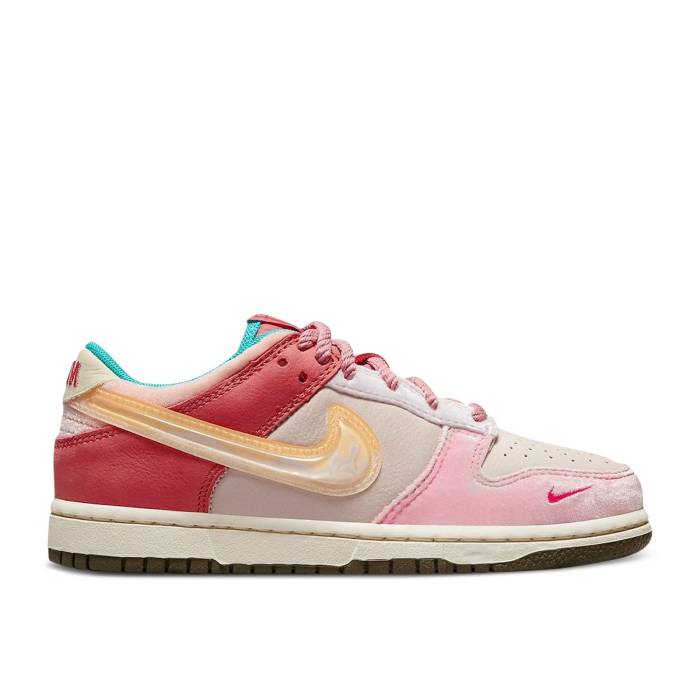 ナイキ Nike 【 Social Status X Dunk Low Ps 'Strawberry Milk' Youth Light Soft Pink/Coconut Milk/Pink Glaze 】 ダンク ジュニア キッズ pink ピンク|スニケス