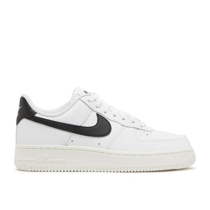 ナイキ Nike 【 Wmns Air Force 1 \u002707 \u0027White Black\u0027 Women White/Black/Sail 】 レディース 白いこと 白いこと 黒いこと 黒いこと スニーカー-レディース靴-靴