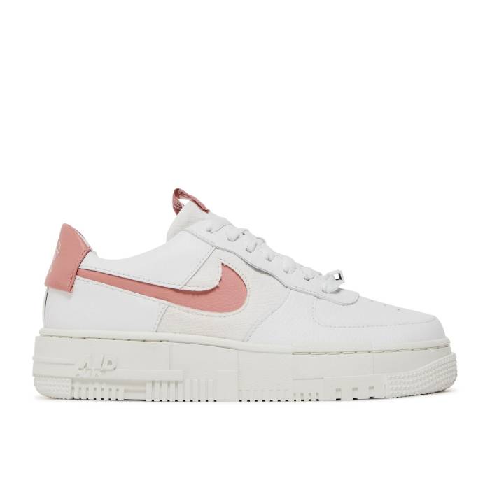 ナイキ Nike 【 Wmns Air Force 1 Pixel White Rust Pink Women Summit White/Rust Pink/Summit White 】 レディース 白色 ホワイト pink ピンク