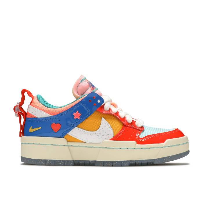 ナイキ Nike 【 Wmns Dunk Low Disrupt 'Kid At Heart' Women Copa/Sail/Signal Blue 】 ダンク レディース 青色 ブルー