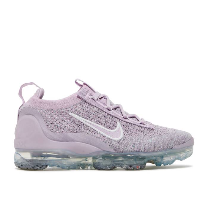 ナイキ Nike 【 Wmns Air Vapormax 2021 Flyknit \u0027Light Arctic Pink\u0027 Women Light Arctic Pink/Summit White/Metallic Silver/Iced Lilac 】 飛球編み物 レディース pink サクラ色 白いこと 白いこと Silver しろがね色・しろがね色
