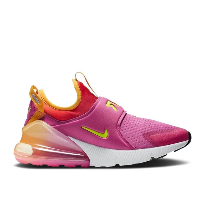 ナイキ Nike 【 Air Max 270 Extreme Se ガウス \u0027Sunrise\u0027 Youth Active Fuchsia/University Gold/Chile Red/Volt 】 マックス 御坊っちゃん キッズ ゴールド Red 赤・赤いこと