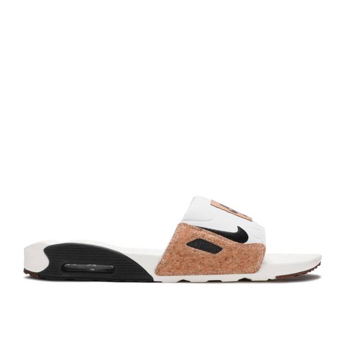 ナイキ Nike 【 Air Max 90 Slide 'Cork' Men Sail/Gum Yellow/Black 】 マックス Slide サンダル メンズ yellow 黄色・イエロー 黒色 ブラック|スニケス