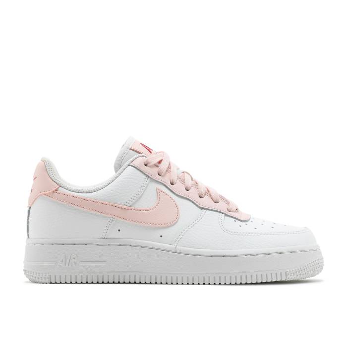 ナイキ Nike 【 Wmns Air Force 1 \u002707 \u0027White University Red\u0027 Women Summit White/University Red 】 レディース 白いこと 白いこと Red 赤・赤いこと 靴-レディース靴