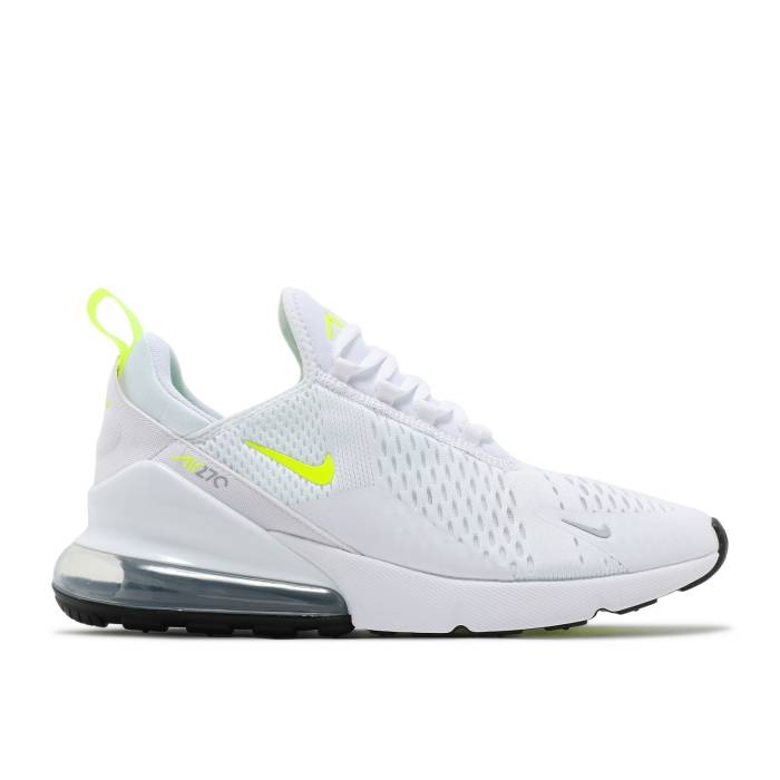 ナイキ Nike 【 Air Max 270 \u0027White Volt\u0027 Men White/Volt 】 マックス メンズ 白いこと 白いこと
