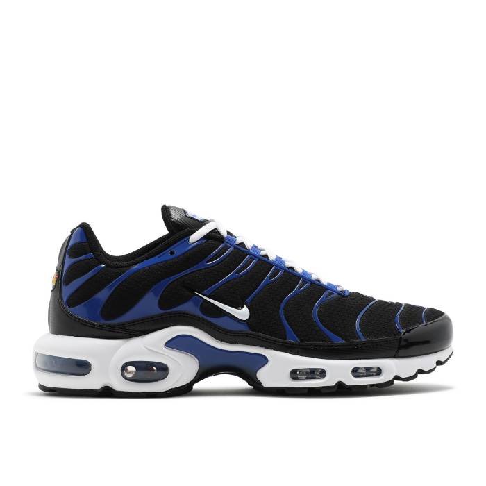 ナイキ Nike 【 Air Max Plus 'Black Racer Blue' Men Black/White/Racer Blue 】 マックス メンズ 黒色 ブラック 白色 ホワイト 青色 ブルー