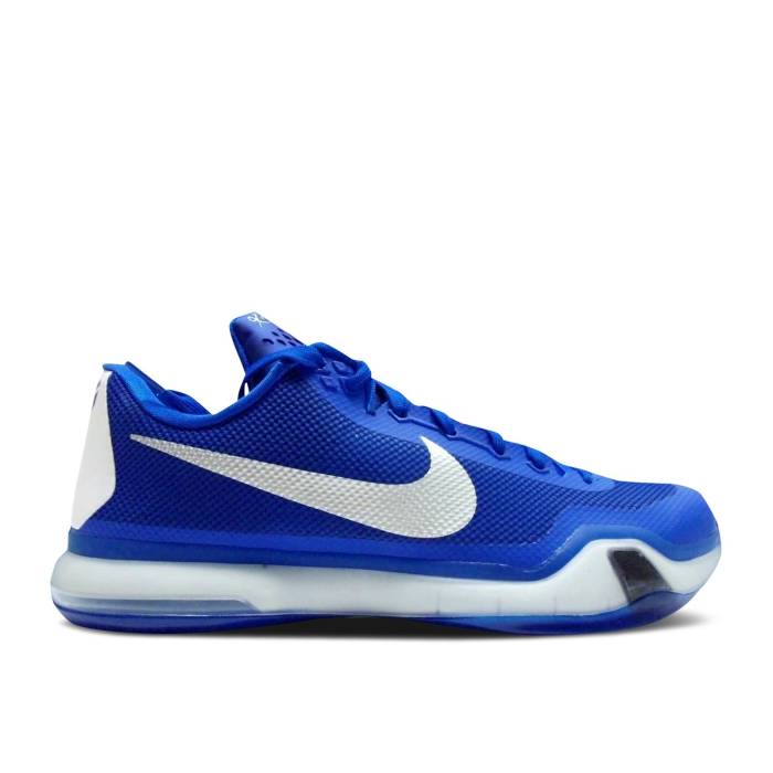 ナイキ Nike 【 Kobe 10 Tb Game Royal Men Game Royal/Metallic Silver/White 】 Kobe コービー メンズ Game ゲーム Silver 銀色・シルバー 白色 ホワイト