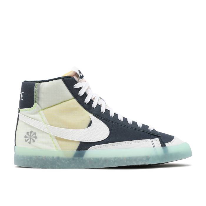 ナイキ Nike 【 Blazer Mid '77 'Move To Zero - Armory Navy' Men Armory Navy/White/Summit White 】 ブレイザー ミッド ゼロ メンズ 紺色 ネイビー 白色 ホワイト