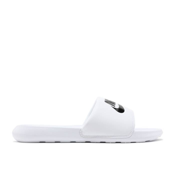 ナイキ Nike 【 Victori One Slide \u0027White\u0027 Men White/Black/White 】 Slide サンダル メンズ 白いこと 白いこと 黒いこと 黒いこと