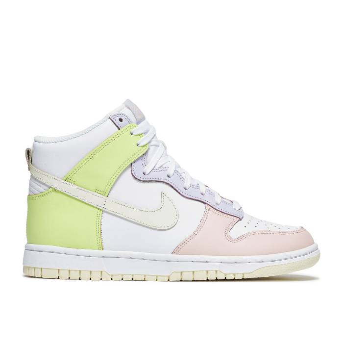 ナイキ Nike 【 Wmns Dunk High \u0027Lemon Twist\u0027 Women White/Cashmere/Lemon Twist 】 ダンク 御機嫌 レディース 白いこと 白いこと