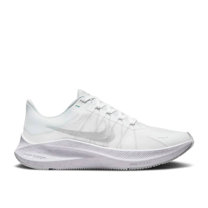 ナイキ Nike 【 Wmns Zoom Winflo 8 White Metallic Silver Women White/Pure Platinum/Summit White/Metallic Silver 】 ズーム レディース 白色 ホワイト ピュア Platinum プラチナム Silver 銀色・シルバー