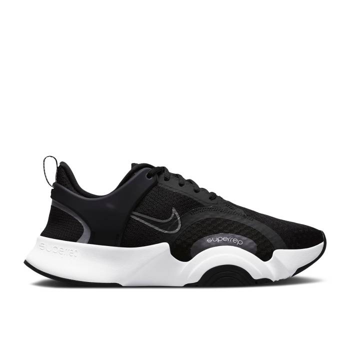 ナイキ Nike 【 Wmns Superrep Go 2 'Black White' Women Black/White/Black/Metallic Dark Grey 】 レディース 黒色 ブラック 白色 ホワイト 灰色 グレー