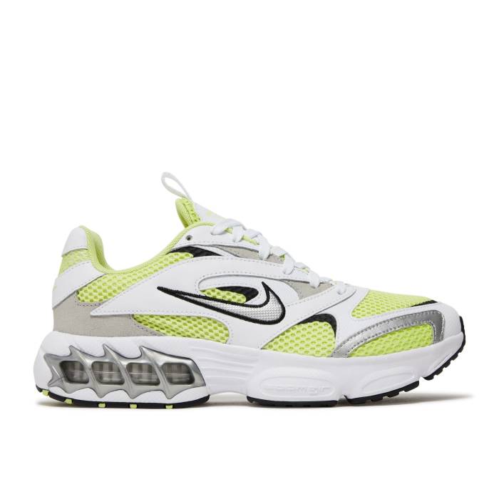 ナイキ Nike 【 Wmns Zoom Air Fire \u0027White Light Lemon Twist\u0027 Women White/Light Lemon Twist/Black/Metallic Silver 】 望遠レンズ たき火 レディース 白いこと 白いこと 黒いこと 黒いこと Silver しろがね色・しろがね色