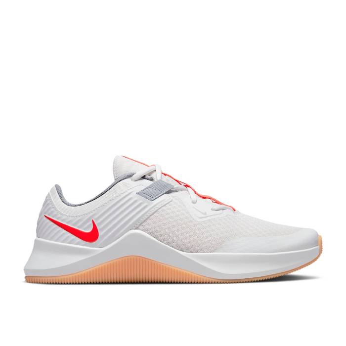 ナイキ Nike 【 Mc Trainer 'Platinum Tint Chile Red' Men Platinum Tint/Wolf Grey/Gum Yellow/Chile Red 】 トレーナー メンズ Platinum プラチナム 灰色 グレー yellow 黄色・イエロー Red 赤・レッド