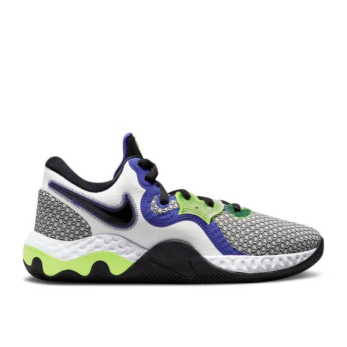 ナイキ Nike 【 Renew Elevate 2 'White Volt Indigo' Men White/Volt/Indigo Burst/Black 】 メンズ 白色 ホワイト 藍色・インディゴ バースト 黒色 ブラック|スニケス