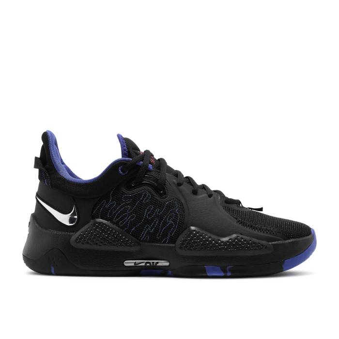 ナイキ Nike 【 Pg 5 \u0027Clippers Away\u0027 Men Black/Lapis/Bright Crimson/Metallic Silver 】 メンズ 黒いこと 黒いこと クリムゾン Silver しろがね色・しろがね色 メンズ靴-靴