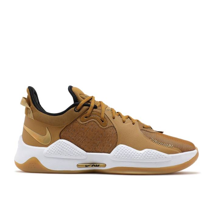 ナイキ Nike 【 Pg 5 \u0027Wheat\u0027 Men Wheat/Grain/Black/Metallic Gold 】 メンズ ウィート 黒いこと 黒いこと ゴールド