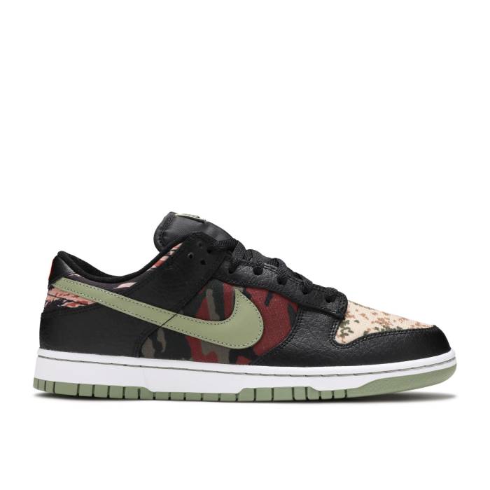 ナイキ Nike 【 Dunk Low Se \u0027Black Multi-Camo\u0027 Men Black/Oil Green/White/Total Orange 】 ダンク メンズ 黒いこと 黒いこと green 緑・緑であること 白いこと 白いこと orange 橙・オレンジ色