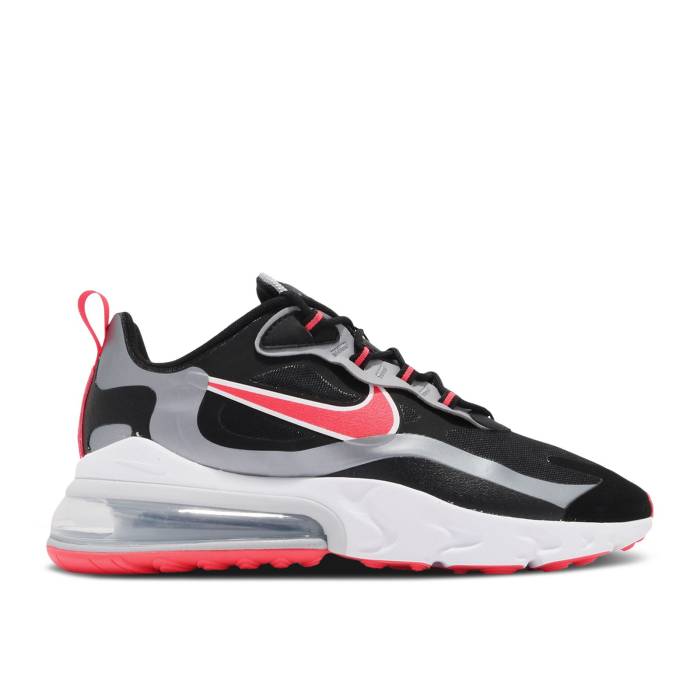 ナイキ Nike 【 Air Max 270 React 'Black Bright Crimson' Men Black/Bright Crimson/White 】 マックス リアクト メンズ 黒色 ブラック クリムゾン 白色 ホワイト｜スニケス