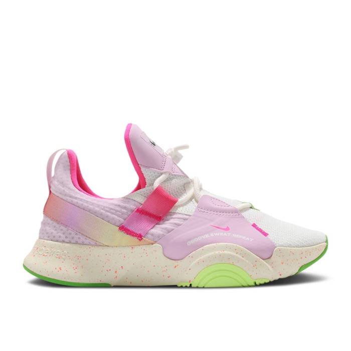 ナイキ Nike 【 Wmns Superrep Groove \u0027Hyper Pink\u0027 Women Sail/Hyper Pink/Coconut Milk 】 レディース pink サクラ色