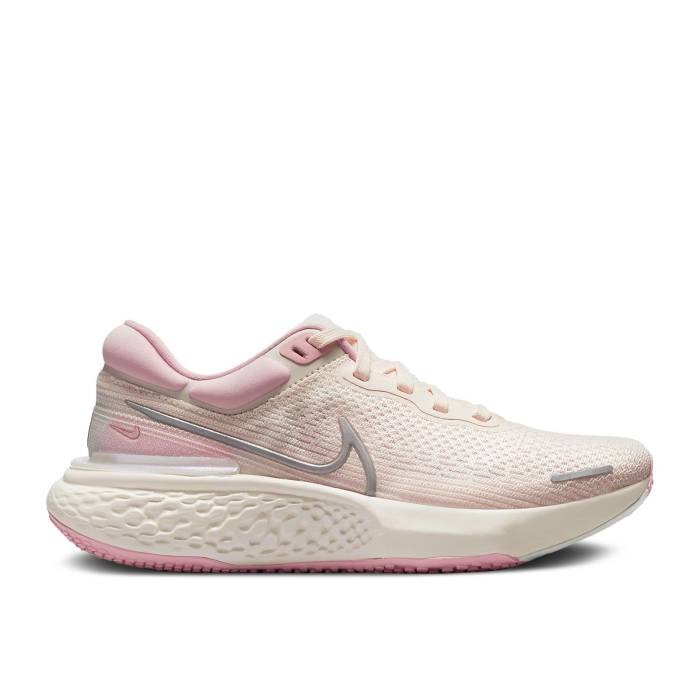 ナイキ Nike 【 Wmns Zoomx Invincible Run Flyknit \u0027Guava Ice Pink Glaze\u0027 Women Guava Ice/Pink Glaze/Barely Green/Metallic Silver 】 幽客 飛球編み物 pink さくら色 レディース pink さくら色 green 緑・緑であること Silver しろがね色・シル