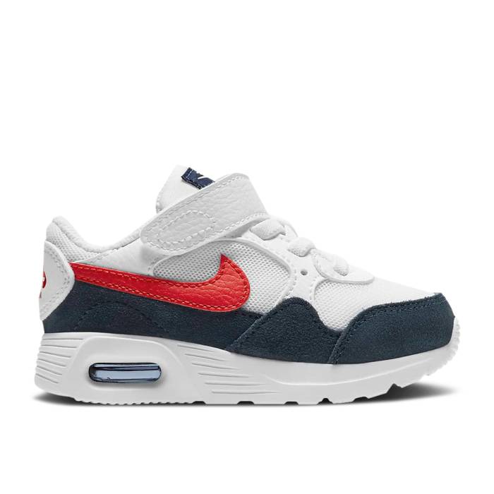 ナイキ Nike 【 Air Max Sc Td Obsidian University Red Infant White/Obsidian/University Red 】 マックス ベビー 白色 ホワイト Red 赤・レッド
