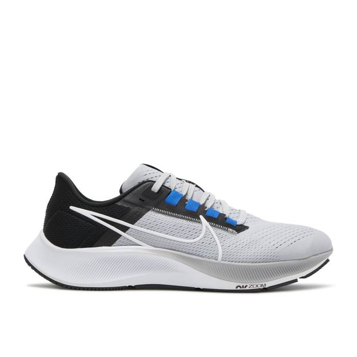 ナイキ Nike 【 Air Zoom Pegasus 38 Wolf Grey Men Wolf Grey/Black/Hyper Royal/White 】 ズーム ペガサス メンズ 灰色 グレー 黒色 ブラック 白色 ホワイト