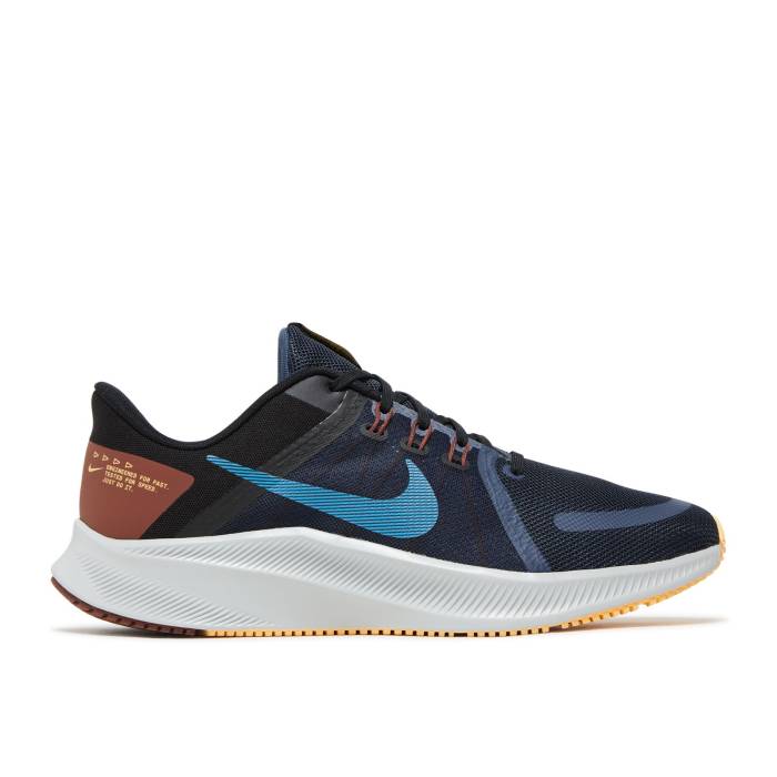 ナイキ Nike 【 Quest 4 \u0027Thunder Blue\u0027 Men Thunder Blue/Black/Grey Fog/Light Photo Blue 】 メンズ サンダー 青味 青み 黒いこと 黒いこと 薄墨色 薄墨色