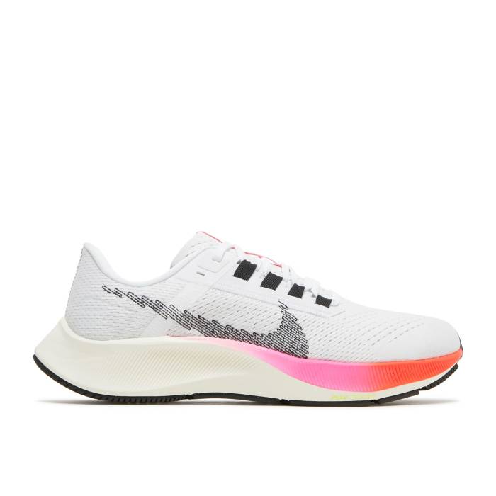 ナイキ Nike 【 Wmns Air Zoom Pegasus 38 'Rawdacious' Women White/Football Grey/Pink Blast/Black 】 ズーム ペガサス レディース 白色 ホワイト フットボール 灰色 グレー pink ピンク ブラスト 黒色 ブラック